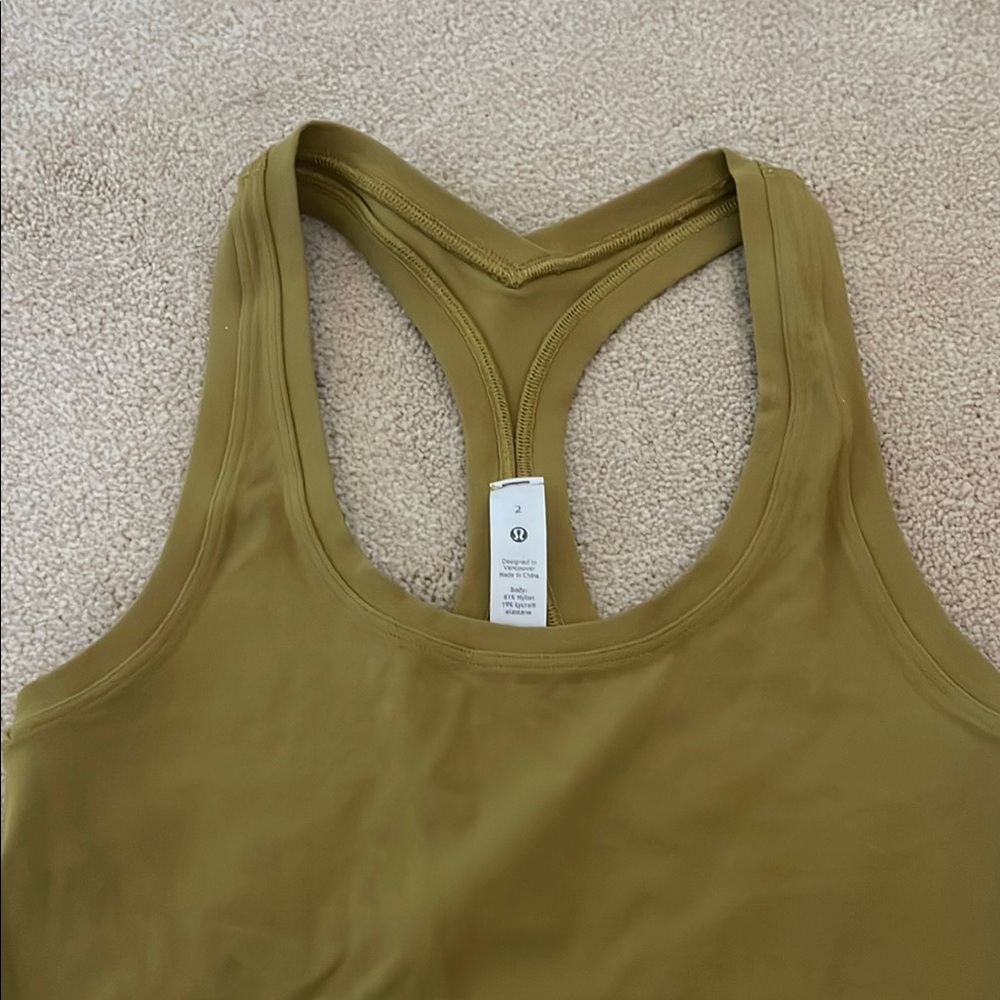 Women's Olive Tank Top - Picture 3 of 3